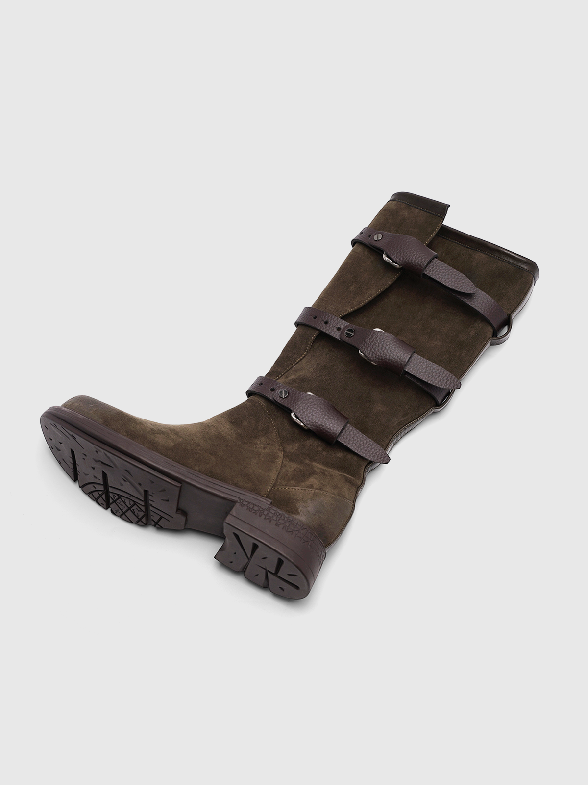 Cihi Vintage Burnished Block-Heel