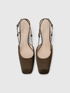 Cihi Elegant Stitched Block-Heel